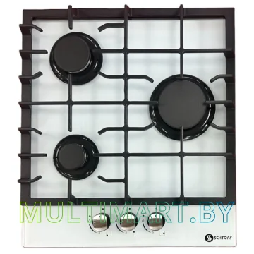 Газовая варочная панель Schtoff H4501C15IS (белый) картинка 2